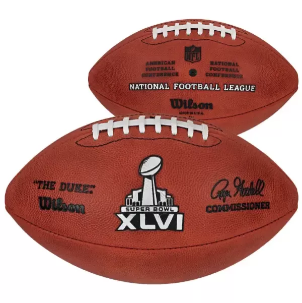 NFL 2026 赛季“超级碗”限定版真皮橄榄球